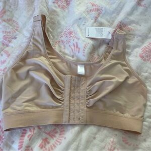 NWT Feelingirl Beige Sports Bra Large